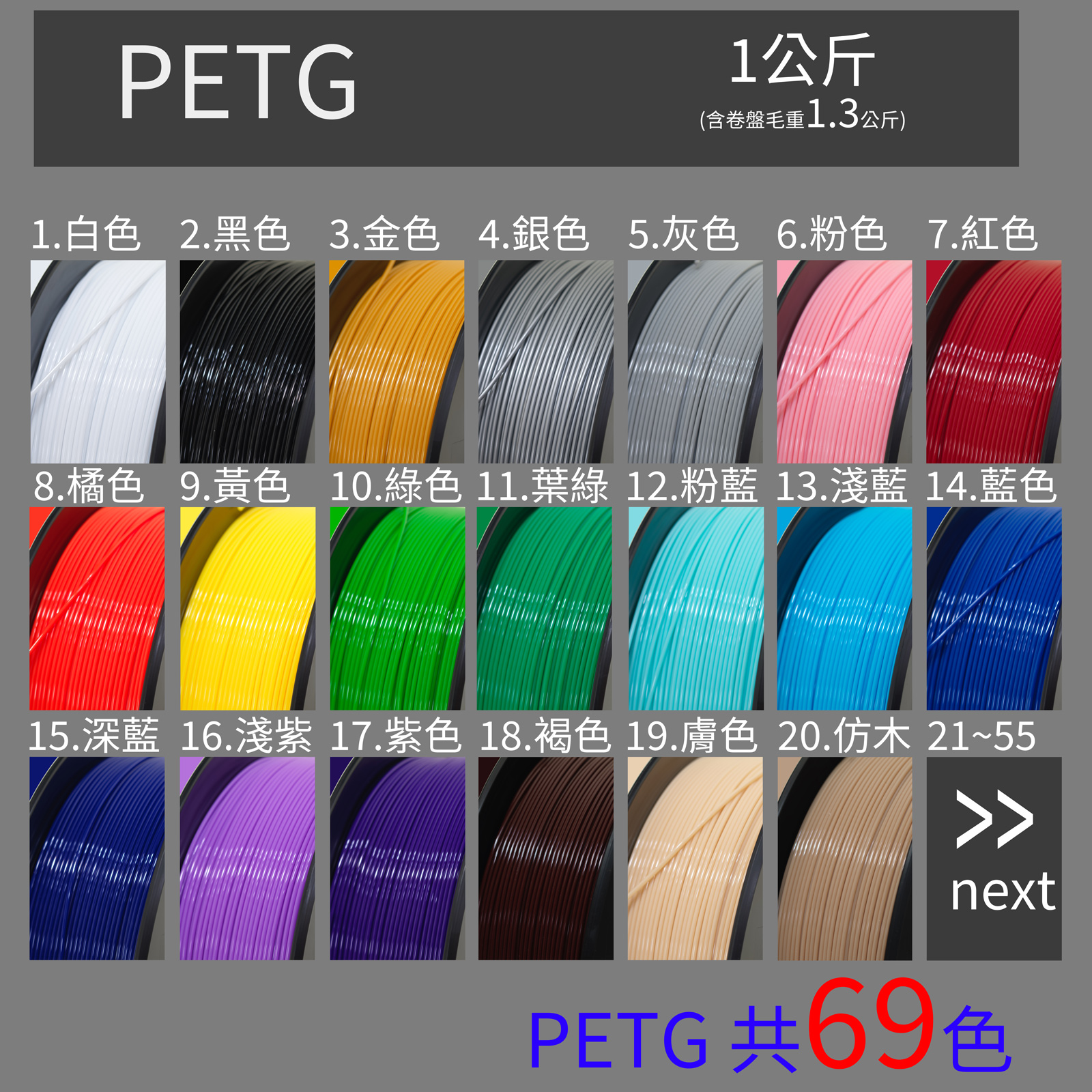 PETG 1kg